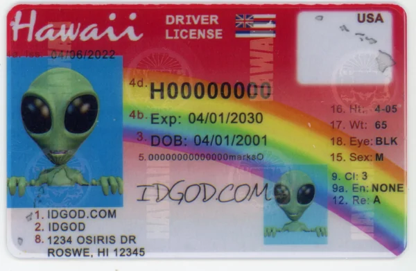 Hawaii Fake ID