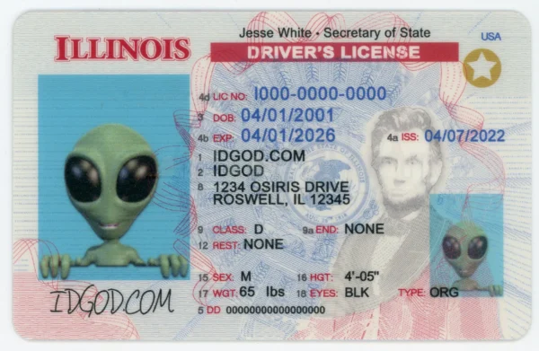 Illinois Fake ID