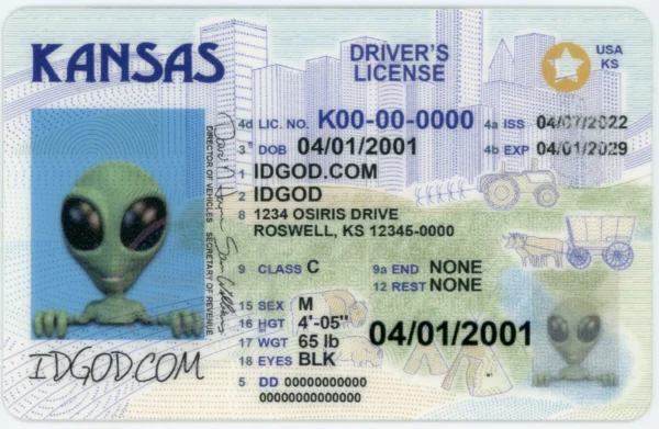 Kansas Fake ID