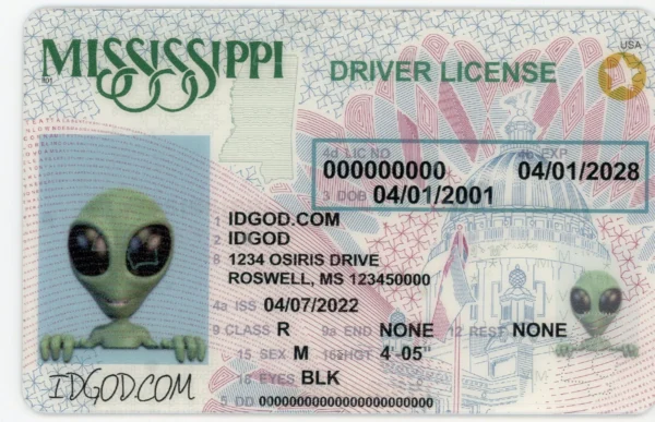 Mississippi Fake ID
