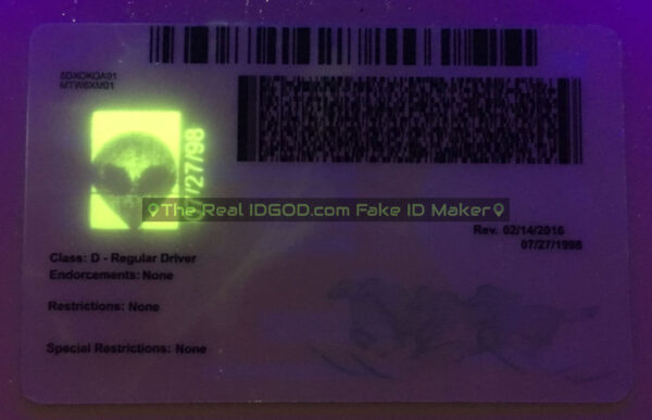 Montana Fake ID - Image 4