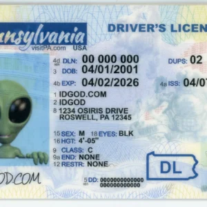 Pennsylvania Fake ID