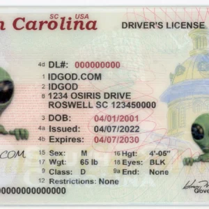 South Carolina Fake ID