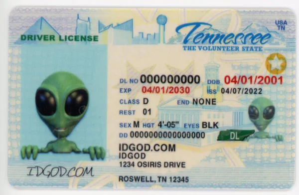 Tennessee Fake ID