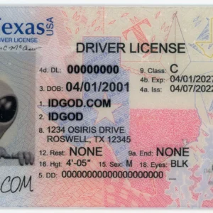 Texas Fake ID