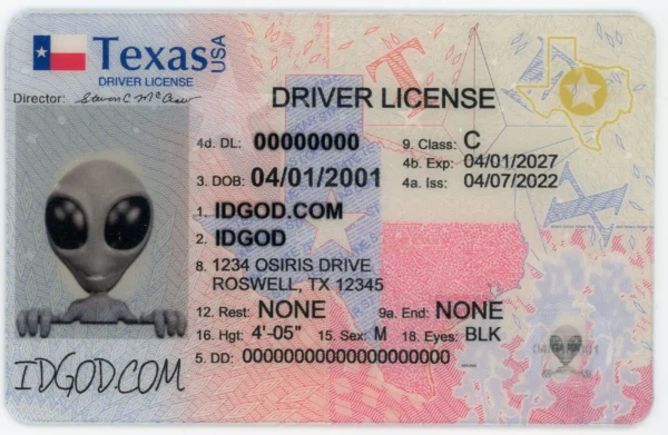 Texas Fake ID