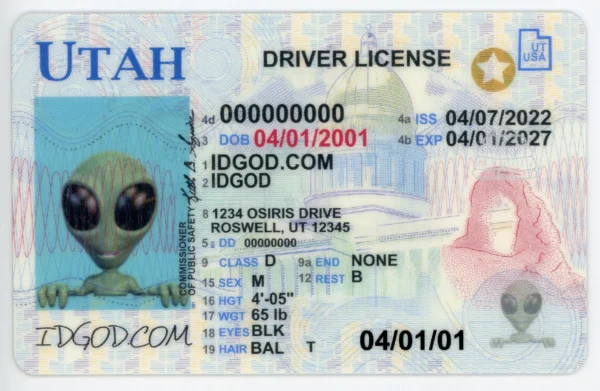Utah Fake ID