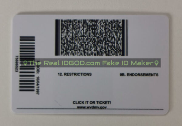 West Virginia Fake ID - Image 3